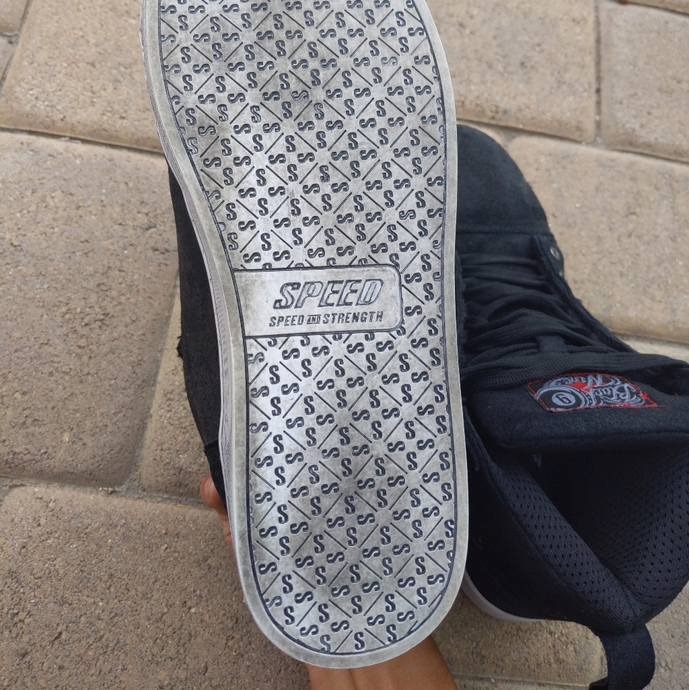 Speed and strength motorcycle boots